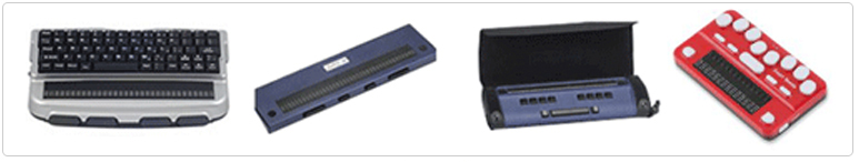 점자 디스플레이 사진